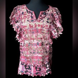 Soft Surroundings Floral top